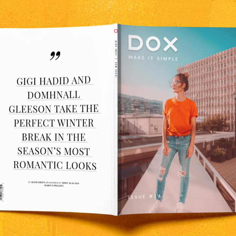 Dox Magazine - Back